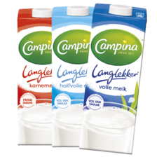 Campina LangLekker, barista haver, haver drink of soja drink